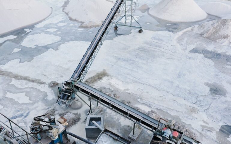 Silican Sand Processing Unit