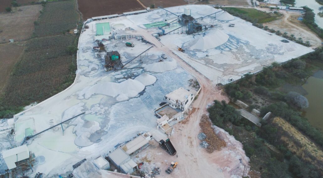 Silican Sand Processing Unit